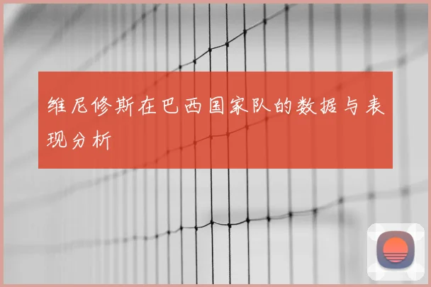 维尼修斯在巴西国家队的数据与表现分析